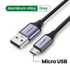 כבל טעינה מיקרו USB תוצרת המותג Ugreen, האיכותי והנמכר ביותר!