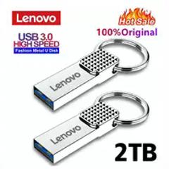 Lenovo 2TB USB Флешка OTG Metal USB 3.0 Pen Drive Key 1TB Type C High Speed Pendrive Mini Flash Drive 128GB Memory Stick