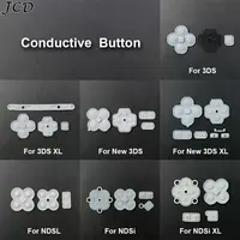 JCD 1set Conductive Rubber Button Pad Set Replacement Part For DS Lite NDSL NDSI LL XL 3DS NEW 3DS XL