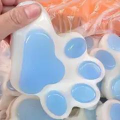 Cat Paw Squishys Fidget Toy Cute Cat Paws Toys Slow Rebound Decompressions Toy Reduce Stress Kids Toys Gifts