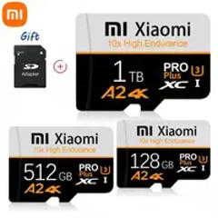 Mijia Xiaomi 2TB U3 Memory Card 1TB 512GB Micro TF SD Card 128GB 256GB U3 V30 4K Full HD TF Memory Flash Card For Phone/Computer