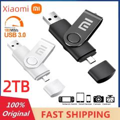 Xiaomi 2024 USB3.0 Flash Drives 1TB Metal Pen Drive 128 256 512G Storage Devices USB3.0 Storage Drive 2TB Memory Stick USB flash