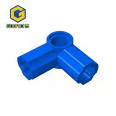 Gobricks 10PCS Bricks Technical Axle Pin Connector Angled degrees Compatible With 32014 pieces of children's toys