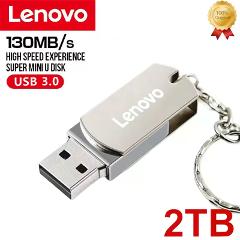 Lenovo 2TB U Disk 1TB USB 3.2 Type-C Interface High Speed Pendrive Mobile Phone Computer Mutual Transmission Portable USB Memory