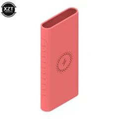 Protective Case Silicone Cover for Xiaomi Powerbank 10000mAh PLM11ZM PLM13ZM Wireless Powerbank WPB15PDZM WPB100 WPB15ZM Sleeve