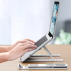 Universal Laptop Stand Adjustable Notebook Holder For Macbook Non-slip Foldable Cooling Base Bracket For Laptop/Tablet/phone