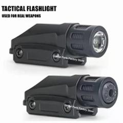 Weapon Gun Light FlashlightFor M416/M1911/ Glock G18 Airsoft Pistol Rifle Fit 20mm Weaver Picatinny Rail Hunting Flashlight