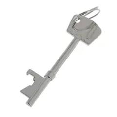 1pcs Portable Key Bottle Opener Metal Key Bottle Opener Key Shaped Bottle Opener Keychain Bar Tool